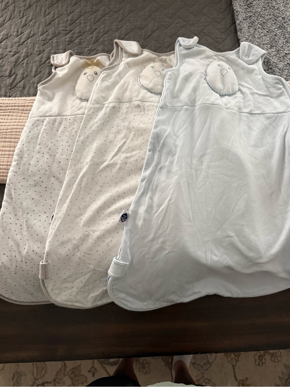 Nested bean sleep sack bundle (M)